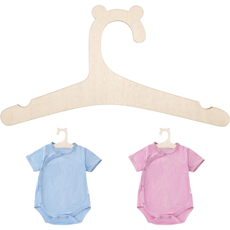 Baby Nursery Girl Room - Porte-vêtements pour bébé en bois motif