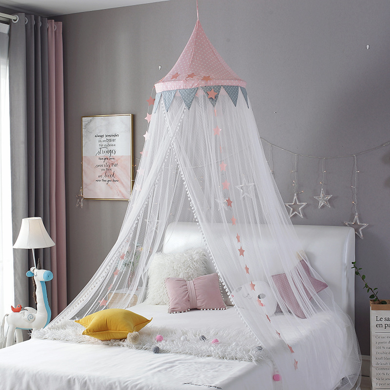 Baby Nursery Equipment - Moustiquaire ronde pour chambre de bébé,