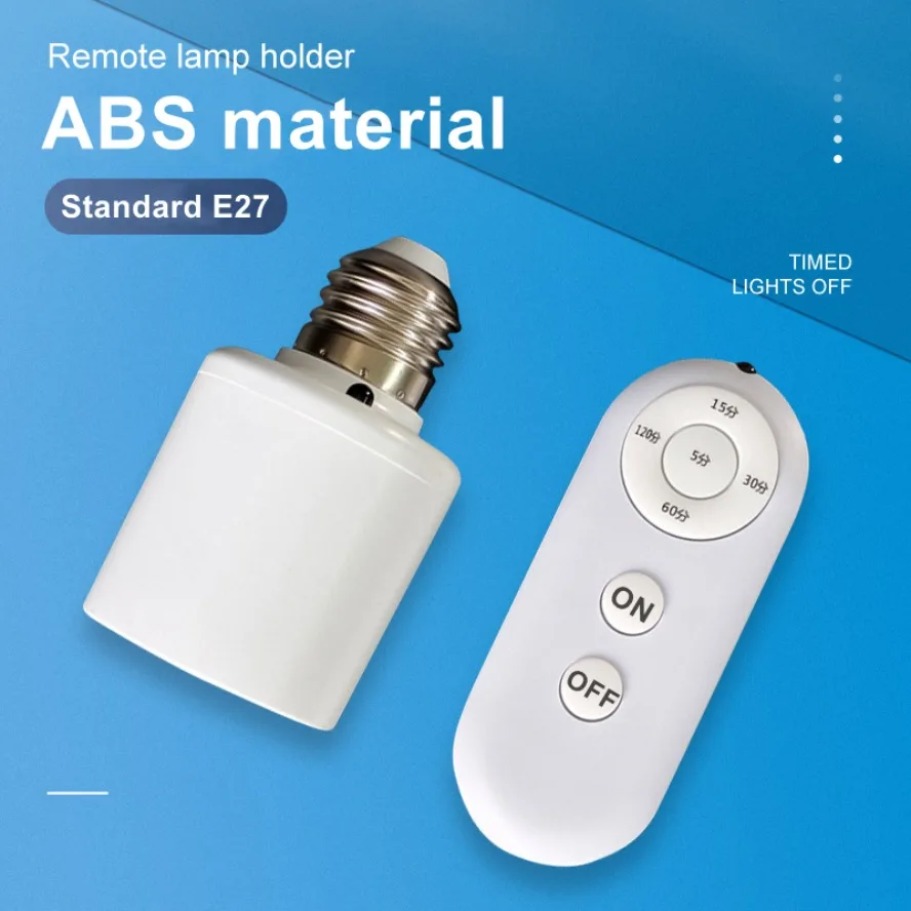Baby Nursery Lamp - E27 60W télécommande sans fil minuterie