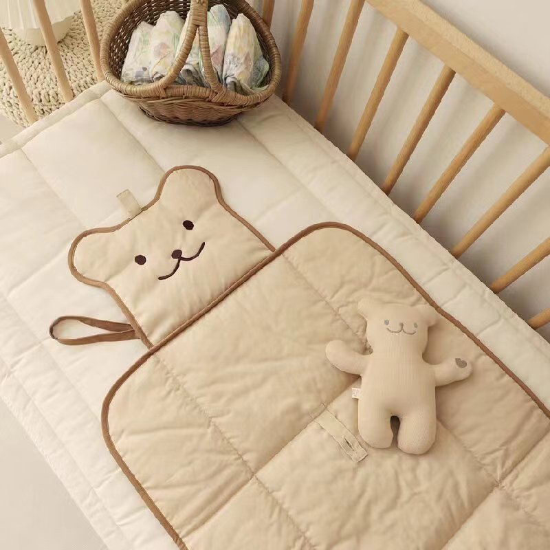 Baby Mattress Waterproof - Nouveau-né bébé matelas à langer coton