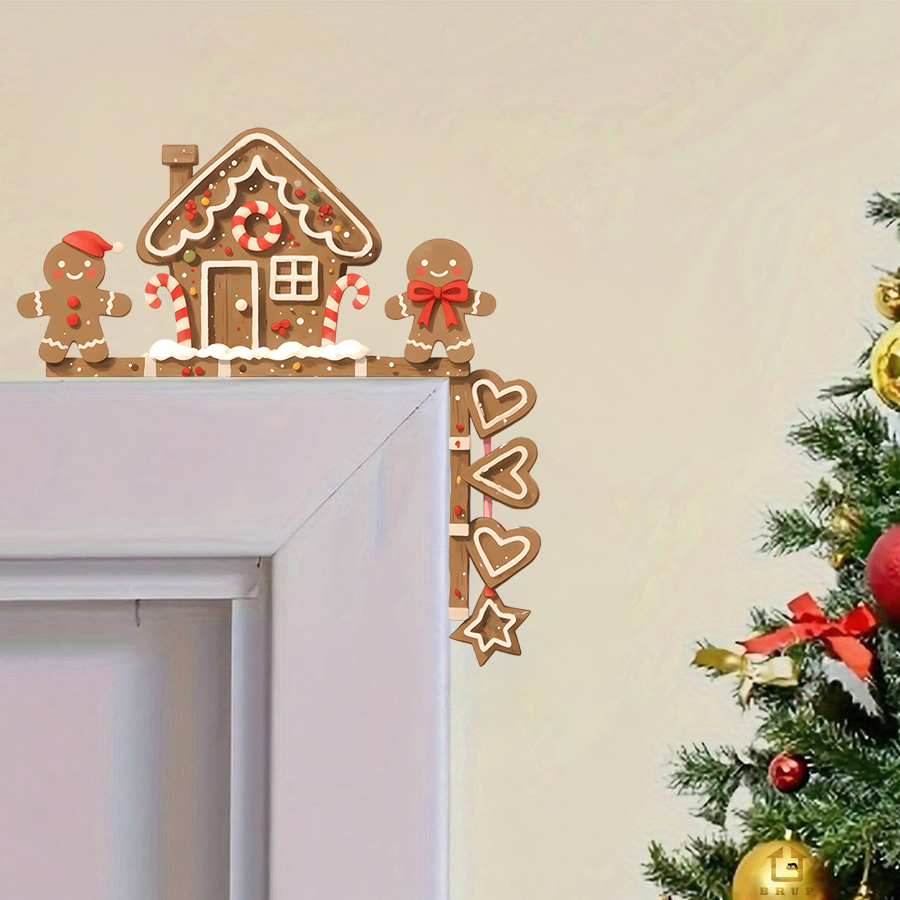 Baby Nursery Stickers - Autocollant mural de noël maison en