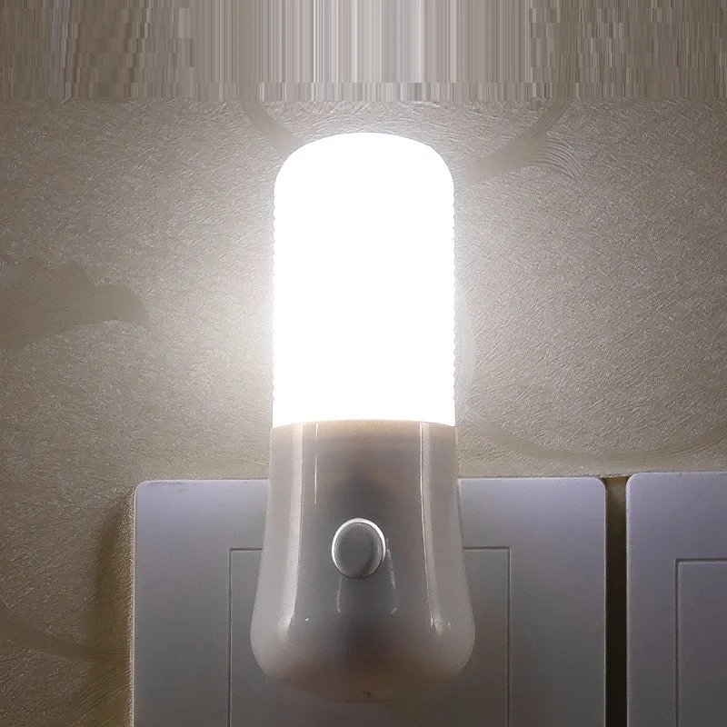 Baby Nursery Lamp - LED veilleuse blanc ue/USPush bouton interrupteur