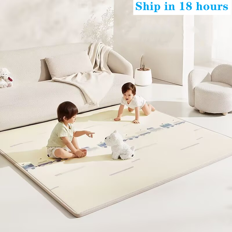 Baby Nursery Games - Tapis de jeu épais en forme