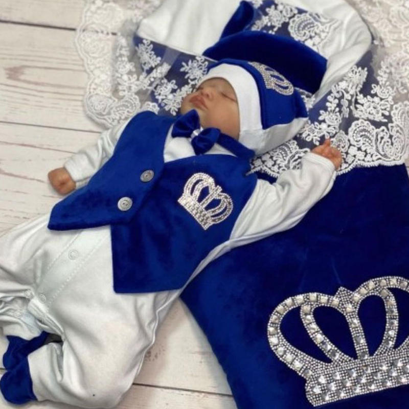 Baby Nursery Outfits - Ensemble de tenues barboteuse en velours