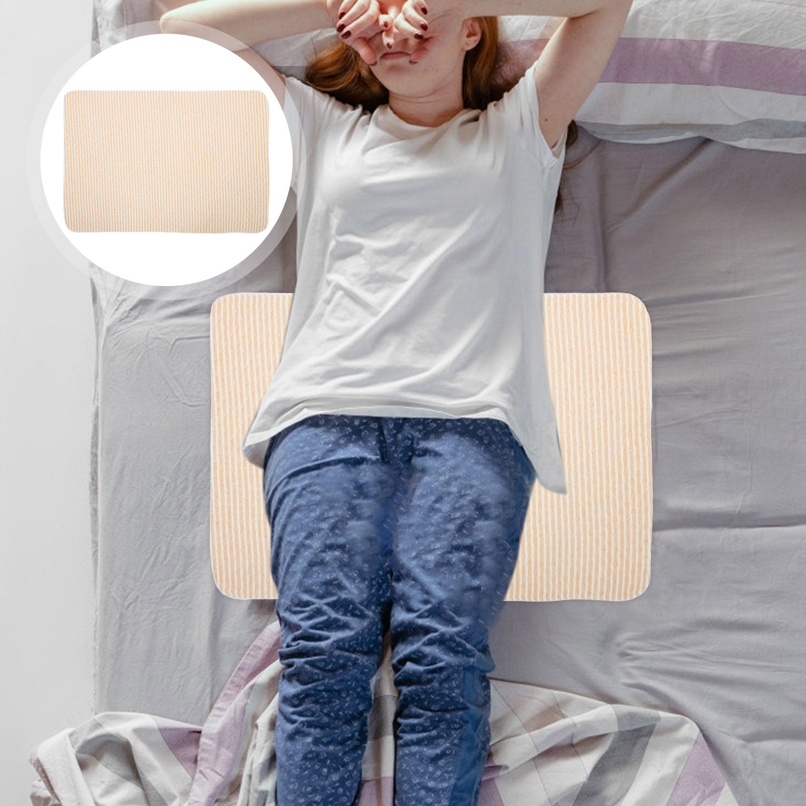 Baby Mattress Waterproof - Protège-matelas imperméable pour bébé, lavable, grand
