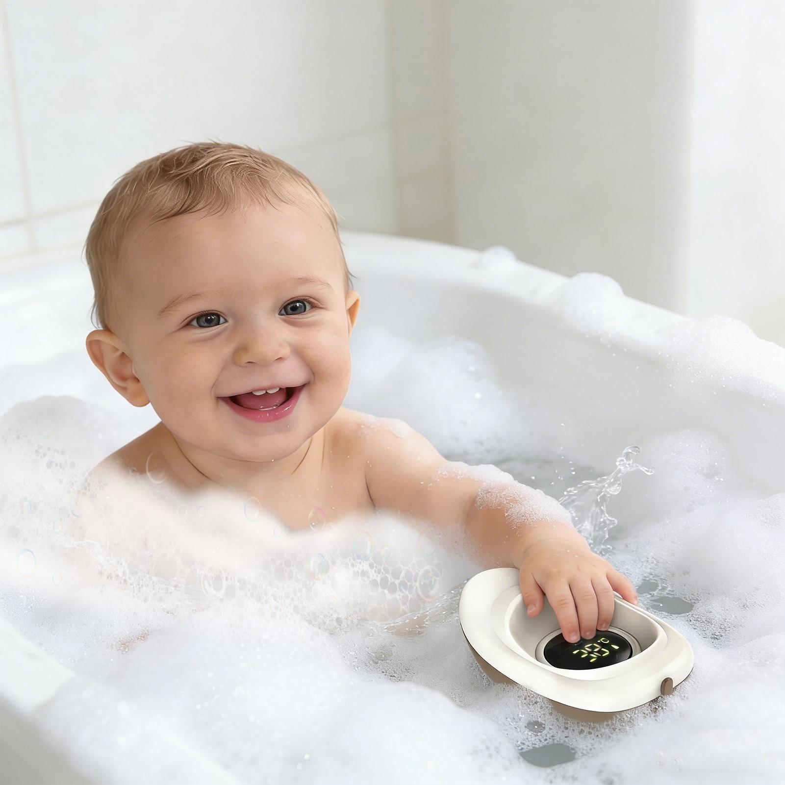 Baby Nursery Temperature - Moniteur de bain intelligent pour enfant,