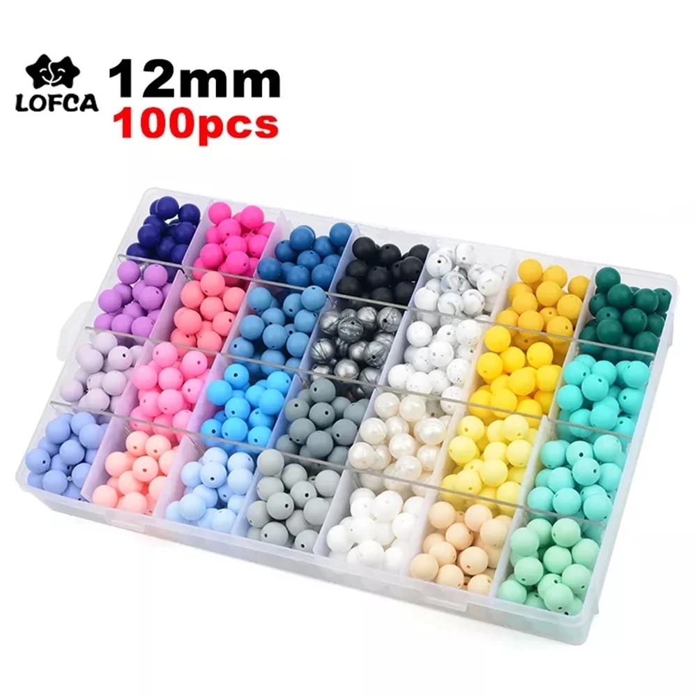 Baby Food Processor - LOFCA 12mm 100 pièces perles de