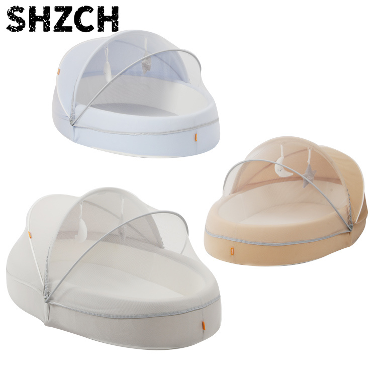 Bassinet Bedside Sleeper - Couffin multifonctionnel en matériau doux pour