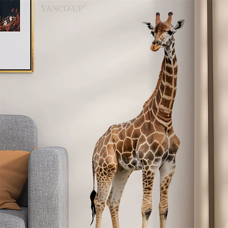 Baby Nursery Stickers - Grand autocollant girafe animaux de la