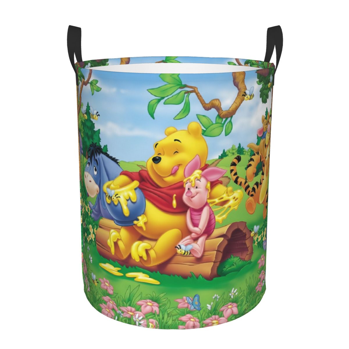 Baby Nursery Winnie The Pooh - Panier à linge pliable Winnie l'ourson,
