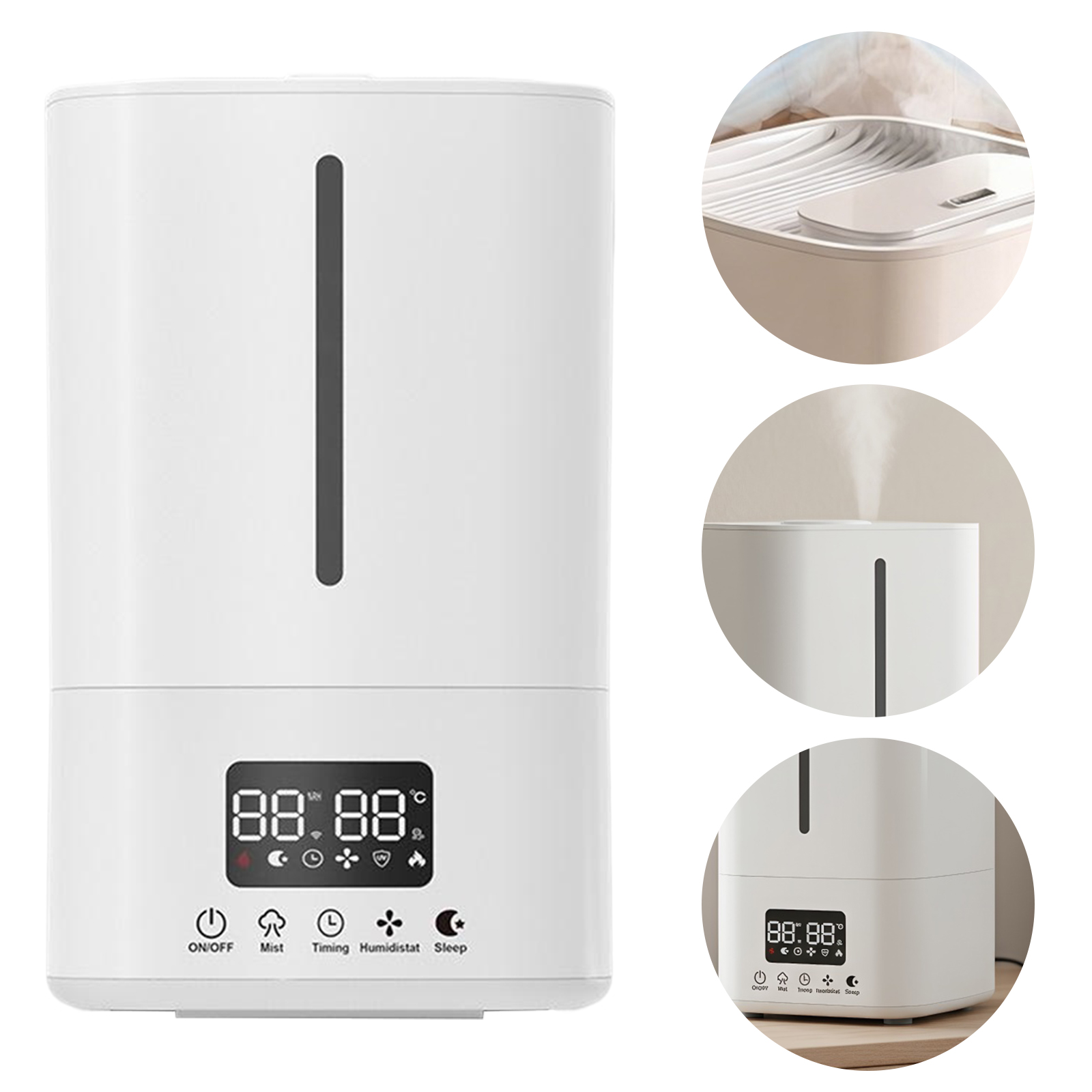 Humidificateur intelligent 5L  - Baby Nursery Air Purifier avis et prix