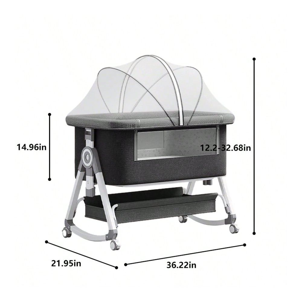Lit de bébé 3 en 1 avec hauteu - Bassinet Bedside Sleeper avis et prix