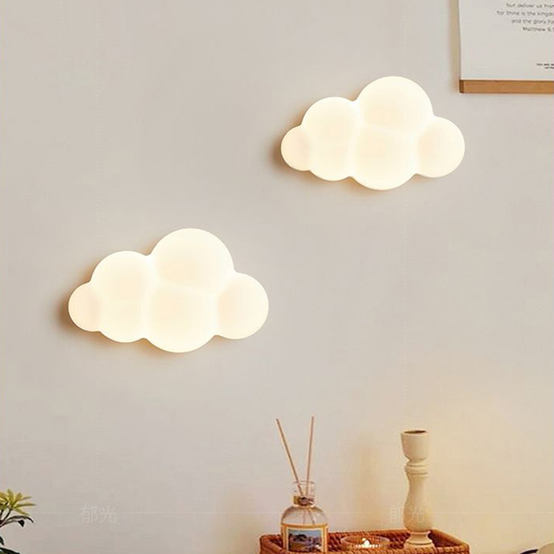 Lampes murales nuage blanc pou - Baby Nursery Lamp avis et prix