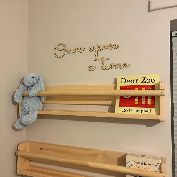 Panneau mural « Il était une f - Baby Nursery Sign avis et prix
