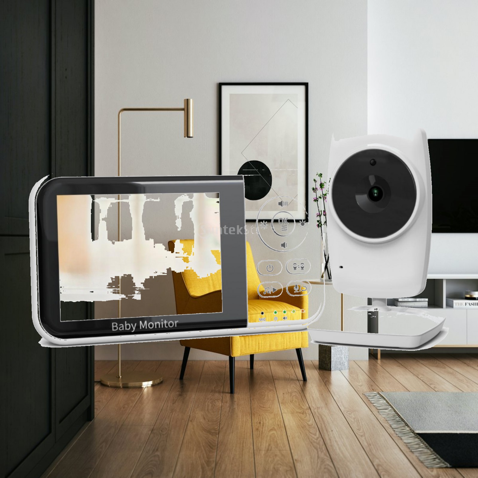 Babyphone vidéo avec surveilla - Baby Nursery Temperature avis et prix