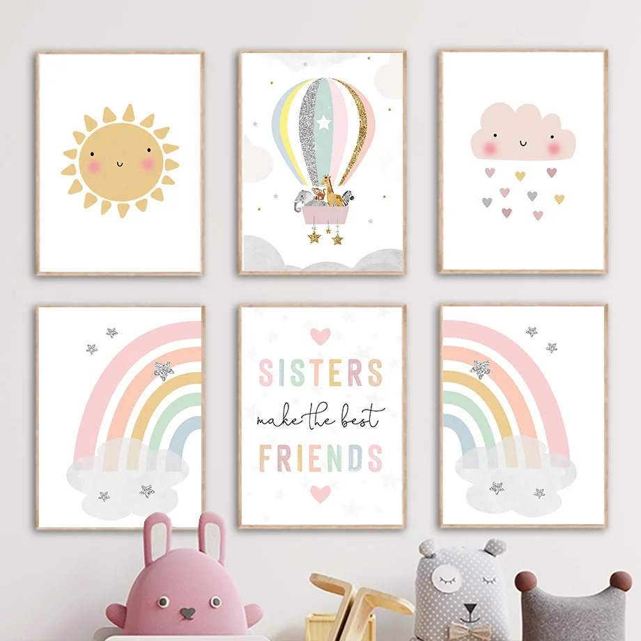 Affiches et impressions nordiq - Baby Nursery Girl Room avis et prix