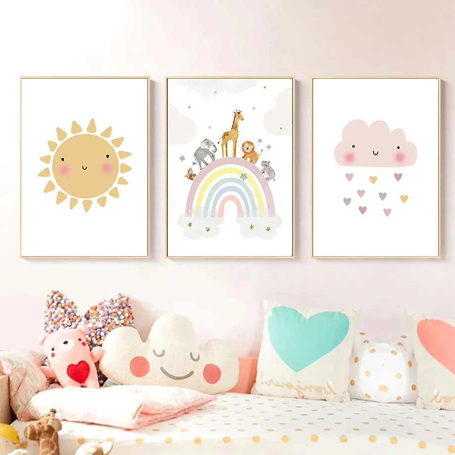 Affiches et impressions nordiq - Baby Nursery Girl Room avis et prix