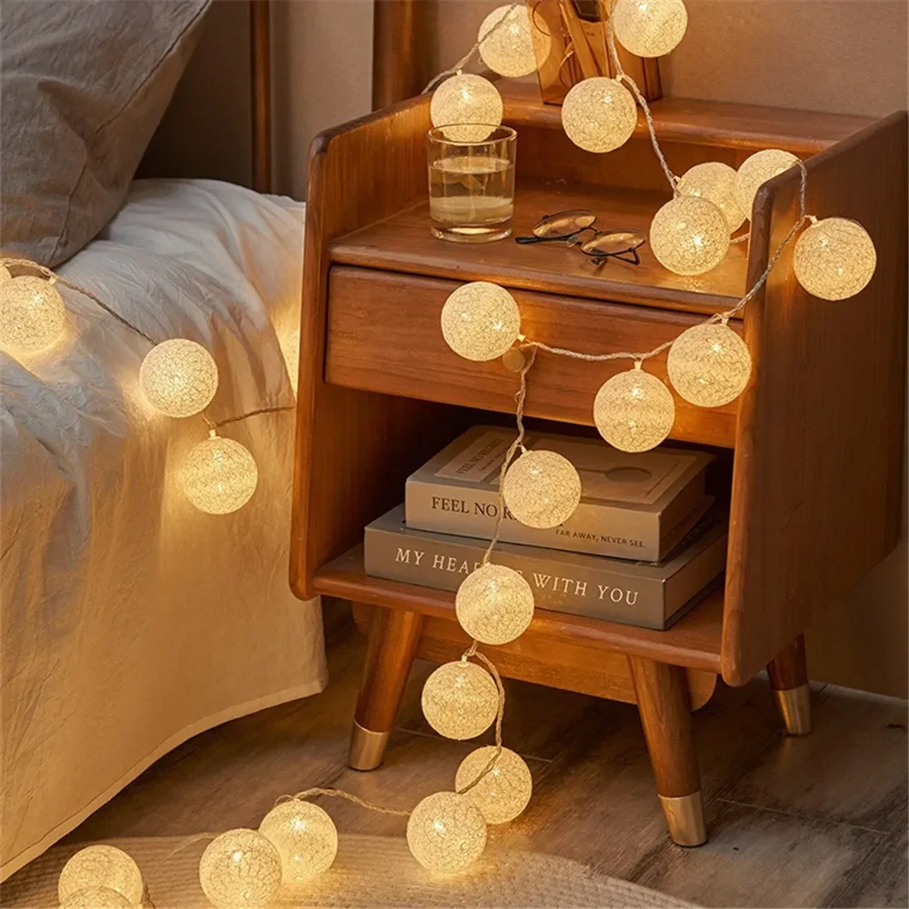 Guirlande de boules de coton p - Baby Nursery Lamp avis et prix