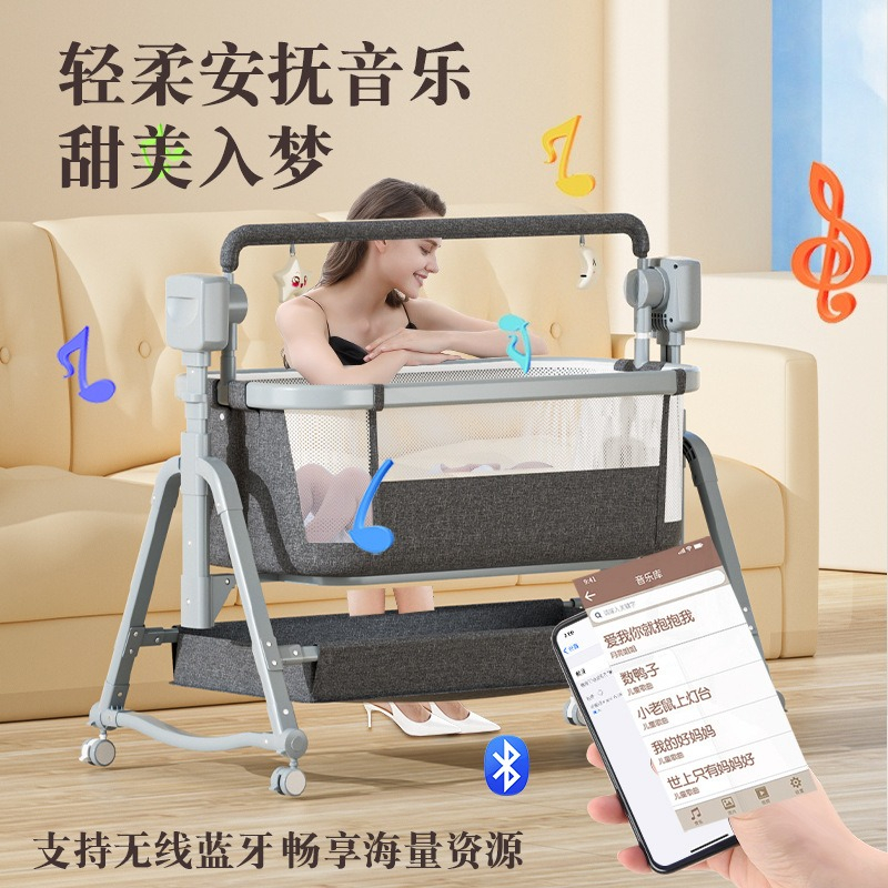 Berceau électrique multifoncti - Bassinet Bedside Sleeper avis et prix