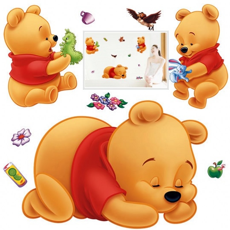 Autocollants muraux Winnie l'o - Baby Nursery Winnie The Pooh avis et prix