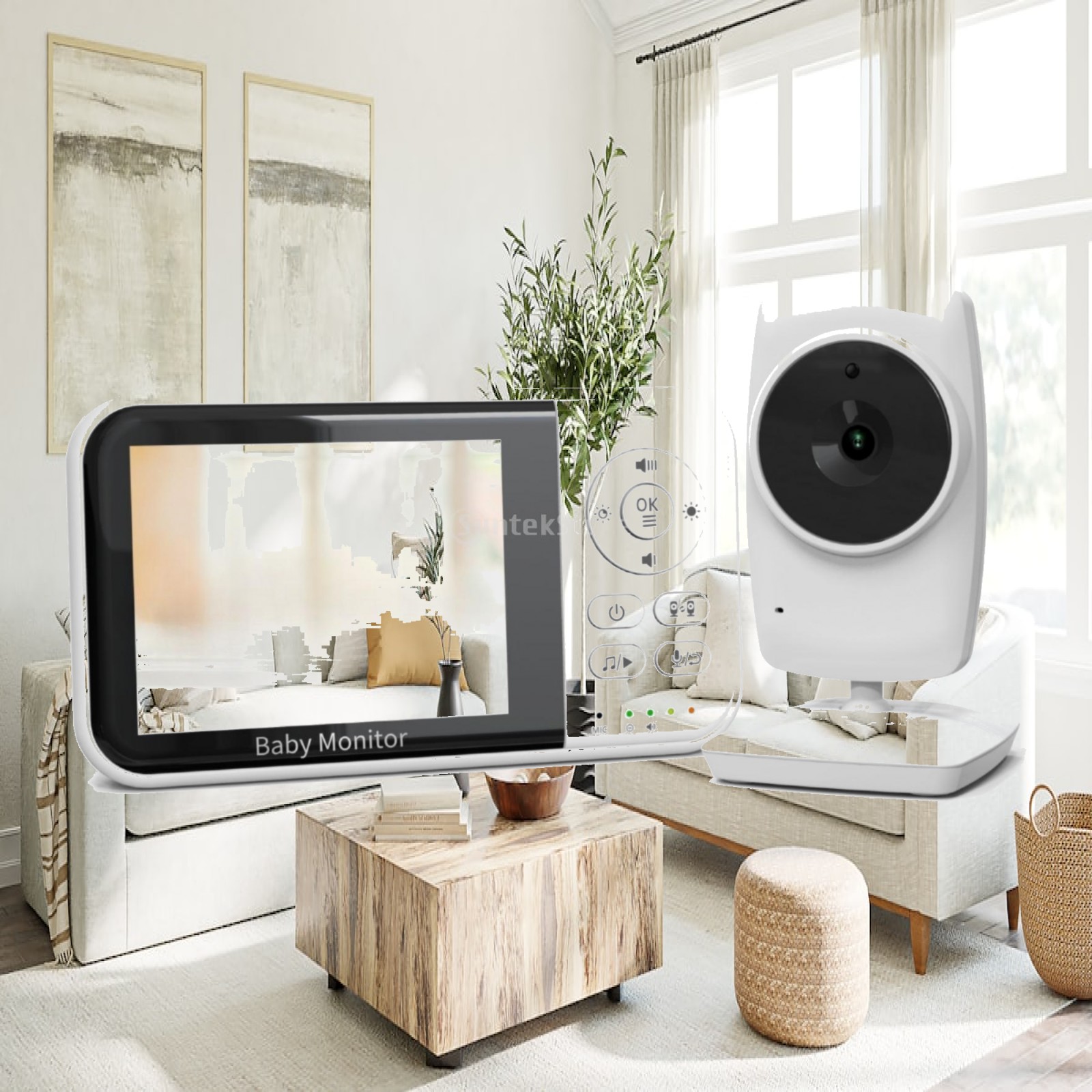 Babyphone vidéo avec surveilla - Baby Nursery Temperature avis et prix