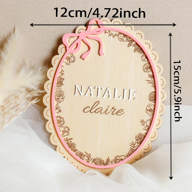 1 plaque en bois personnalisée - Baby Nursery Sign avis et prix