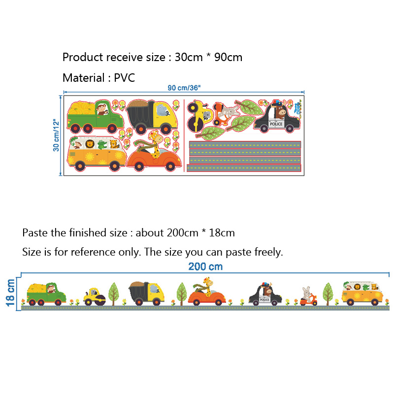 Autocollants Muraux de Voiture - Baby Nursery Stickers avis et prix
