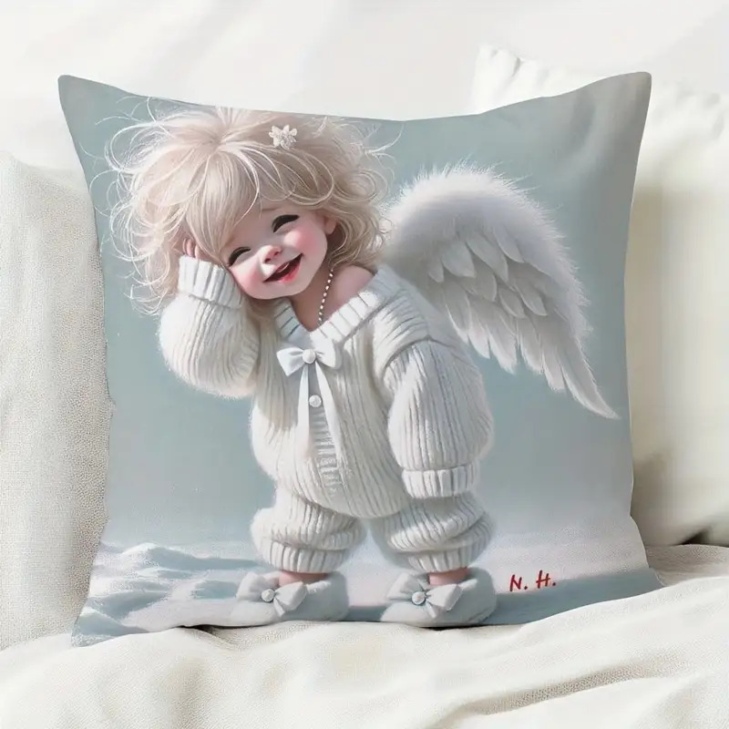 Housse de coussin bébé ange mi - Baby Nursery Outfits avis et prix