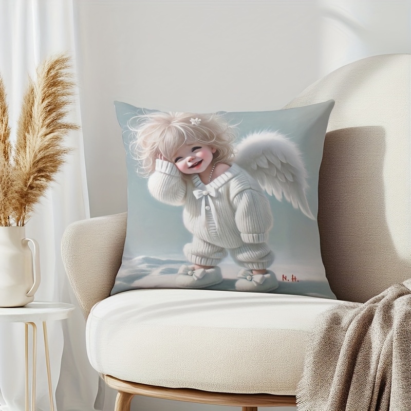 Housse de coussin bébé ange mi - Baby Nursery Outfits avis et prix