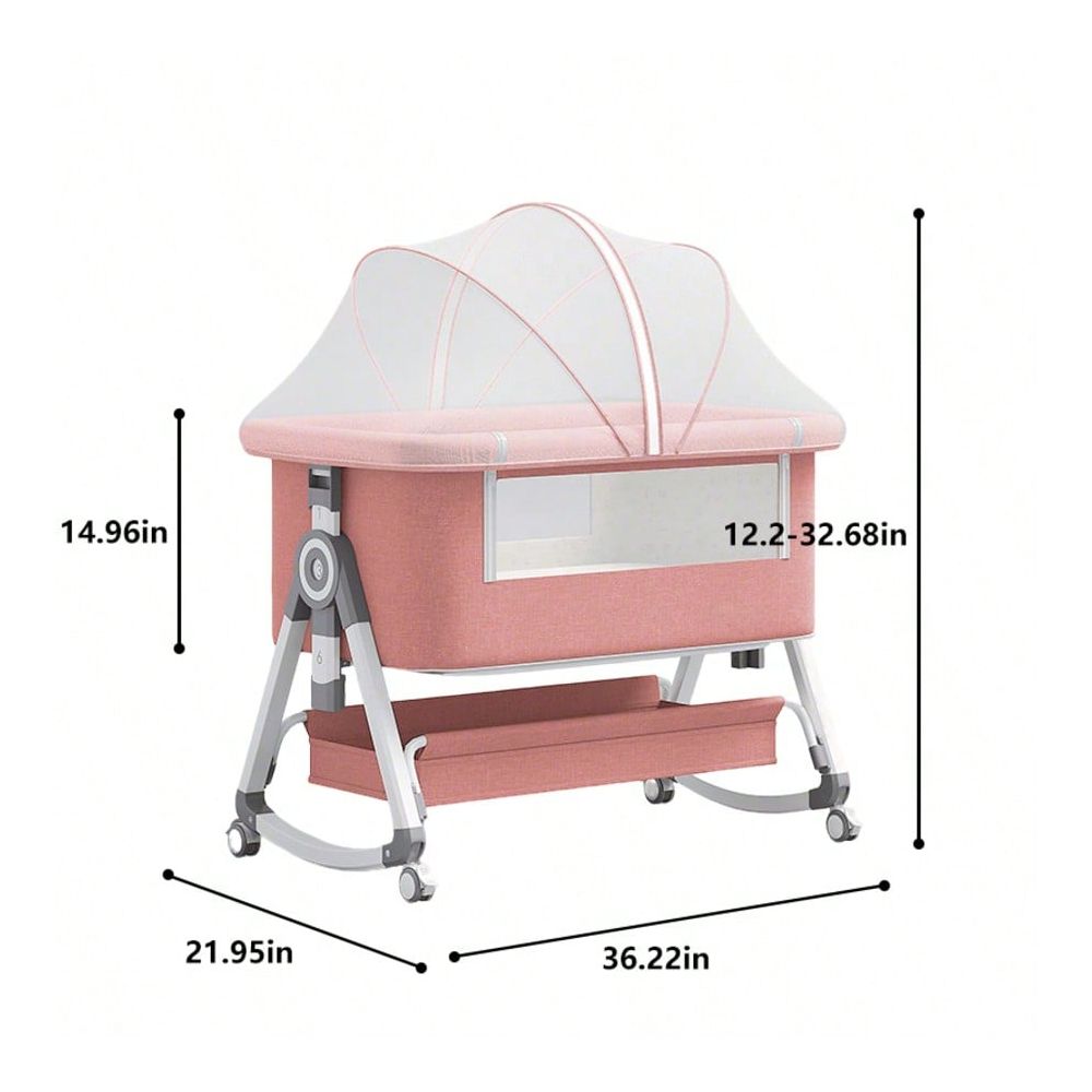 Lit bébé 5 en 1 avec mode de b - Bassinet Bedside Sleeper avis et prix