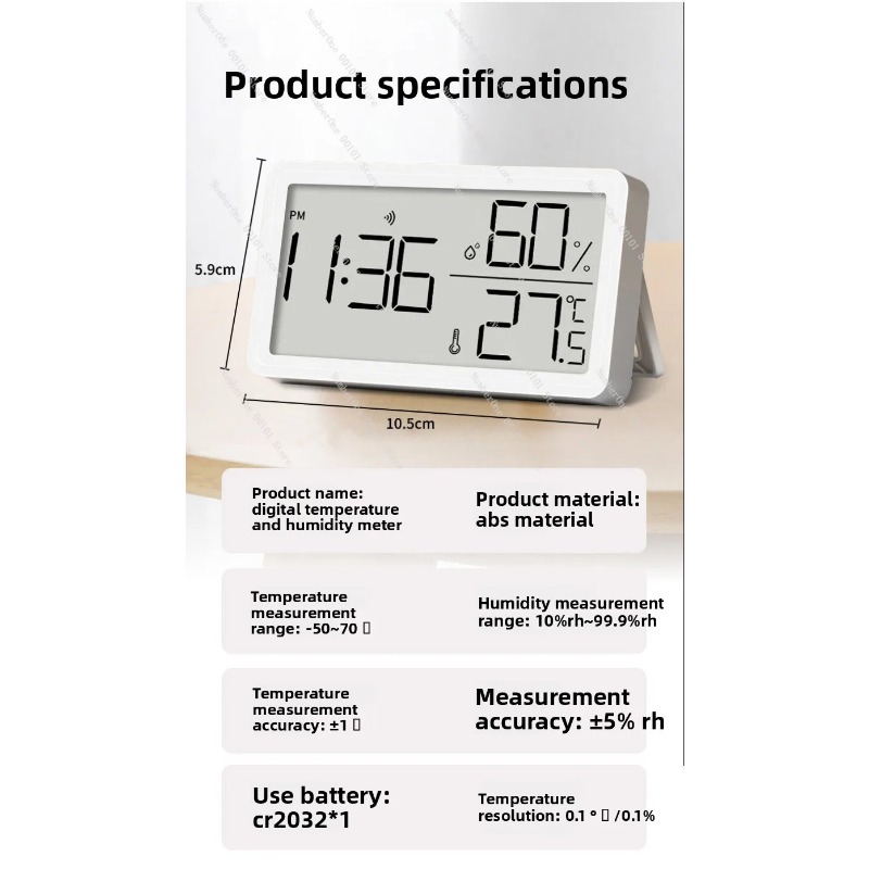 Thermomètre et hygromètre d'in - Baby Nursery Temperature avis et prix
