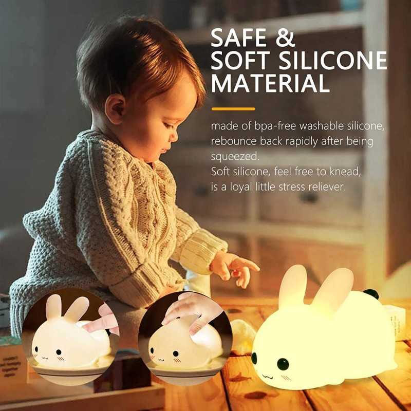Lampe LED en Forme de Lapin en - Baby Nursery Lamp avis et prix