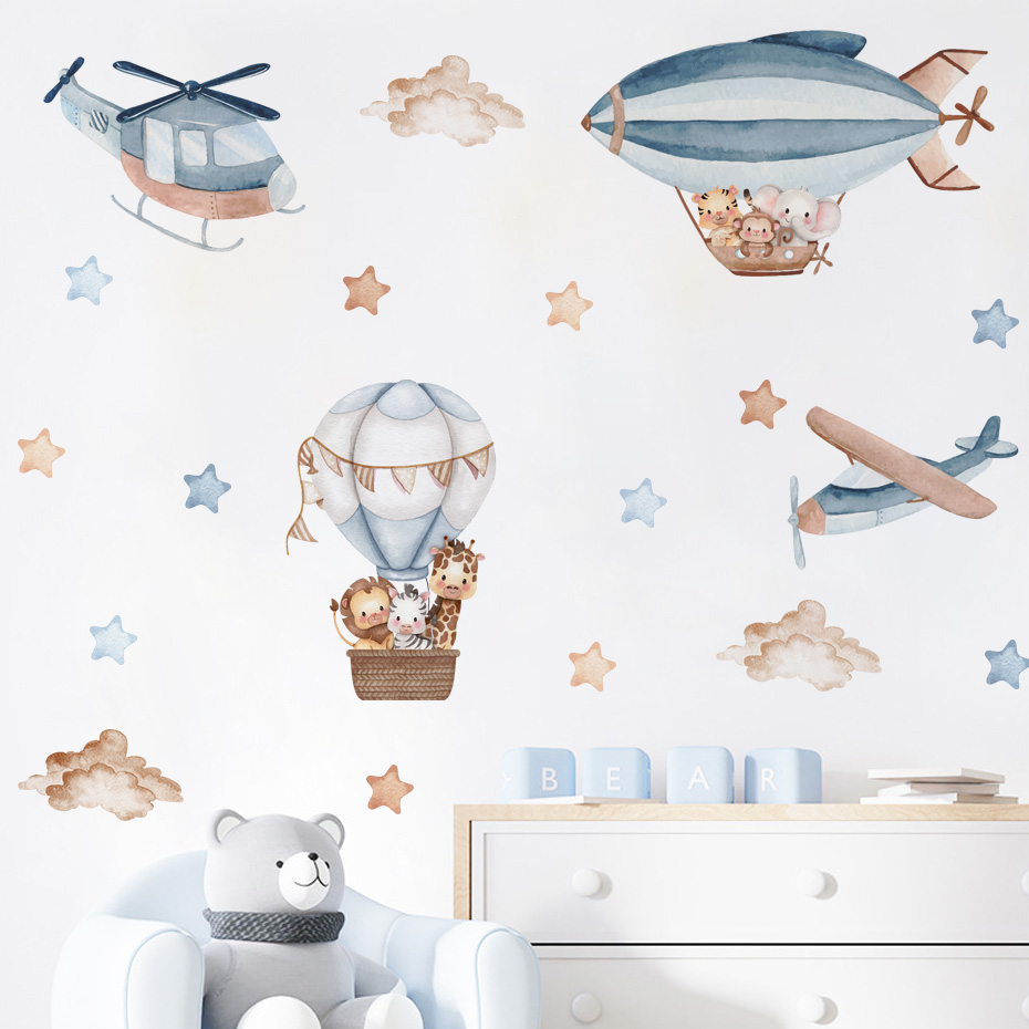 Autocollants muraux animaux aq - Baby Nursery Stickers avis et prix
