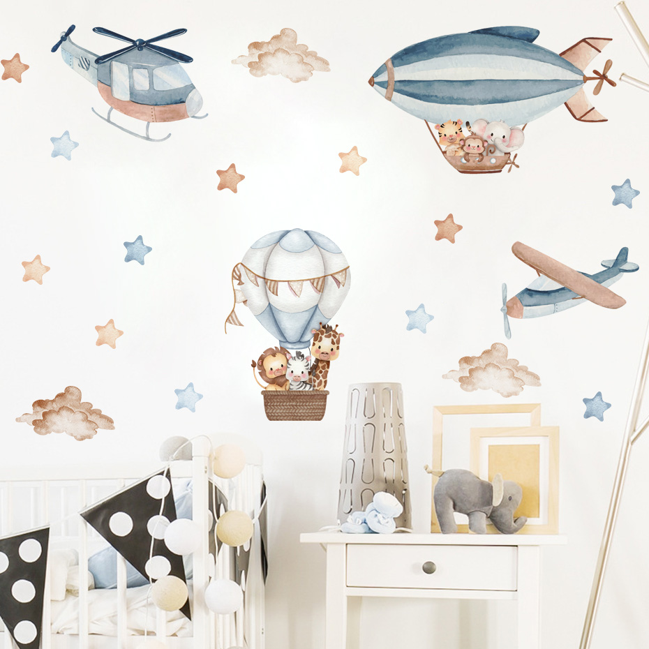 Autocollants muraux animaux aq - Baby Nursery Stickers avis et prix