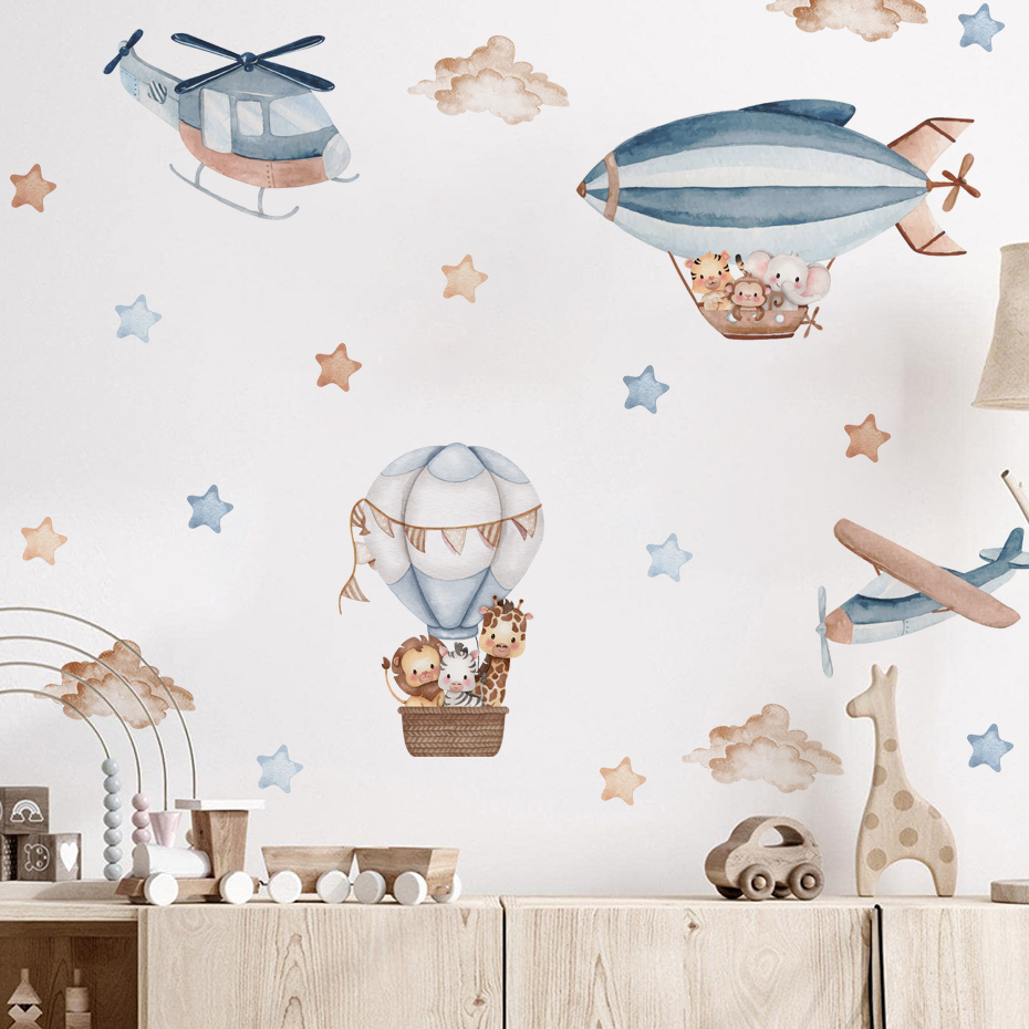 Autocollants muraux animaux aq - Baby Nursery Stickers avis et prix