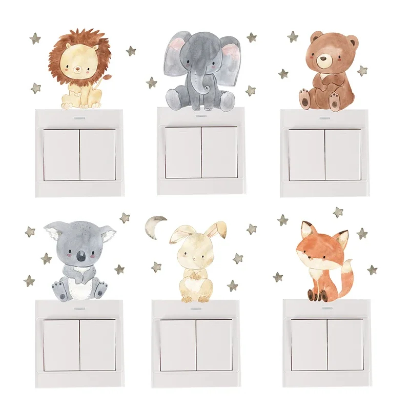 Autocollants muraux animaux de - Baby Nursery Stickers avis et prix