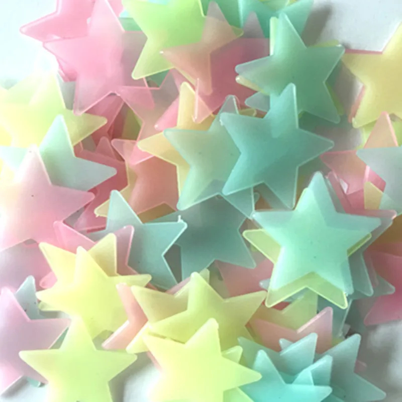100 autocollants étoiles fluor - Baby Nursery Stickers avis et prix