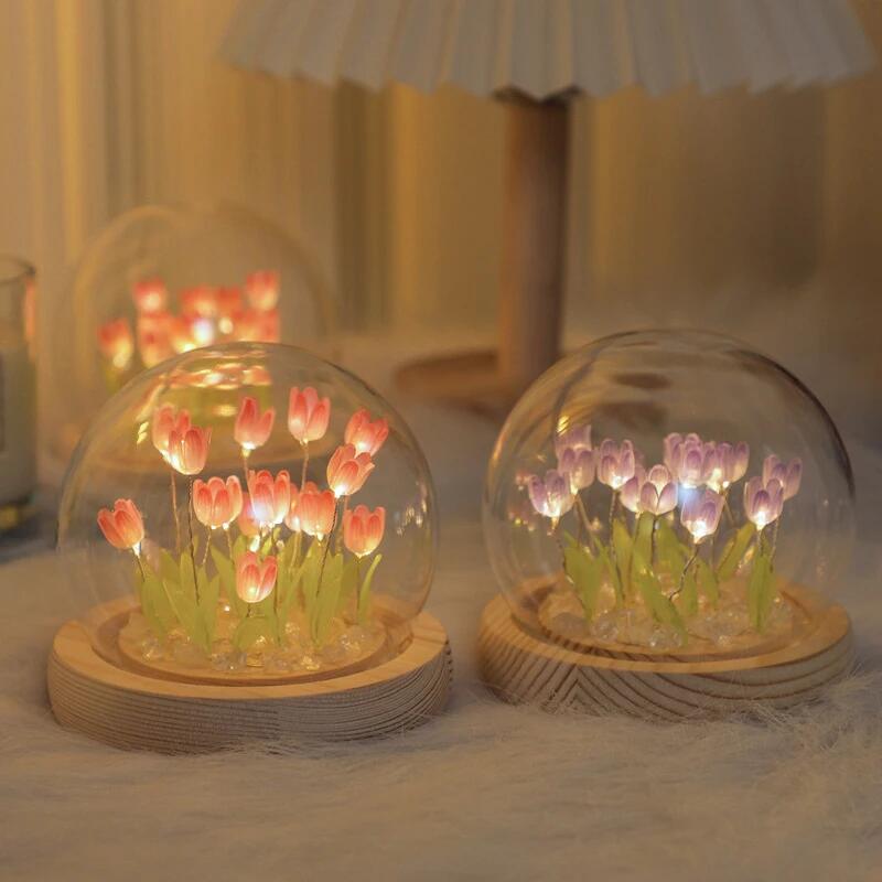 Tulipe artificielle fleur veil - Baby Nursery Lamp avis et prix