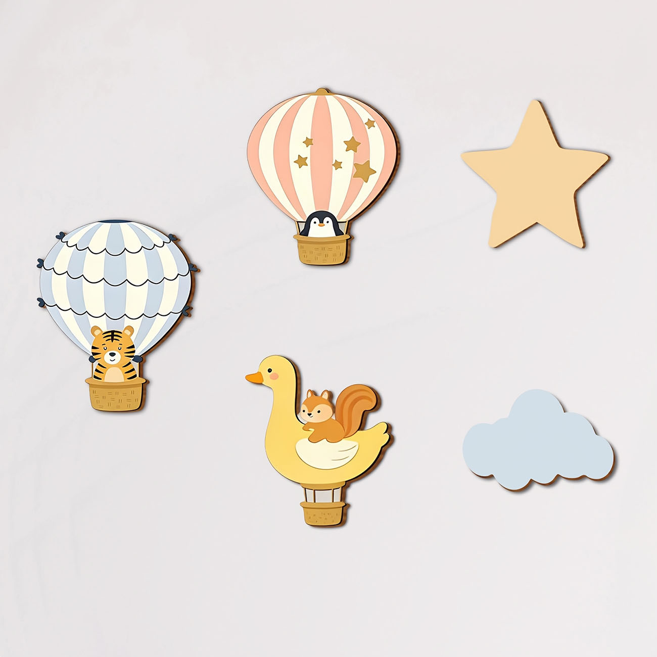 Autocollants muraux en bois en - Baby Nursery Stickers avis et prix