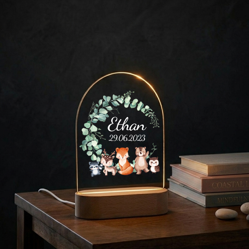 Veilleuse personnalisée pour b - Baby Nursery Lamp avis et prix